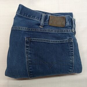Polo Ralph Lauren Jeans Men 40x32 Blue Denim Pants Classic Fit Straight (38x30)